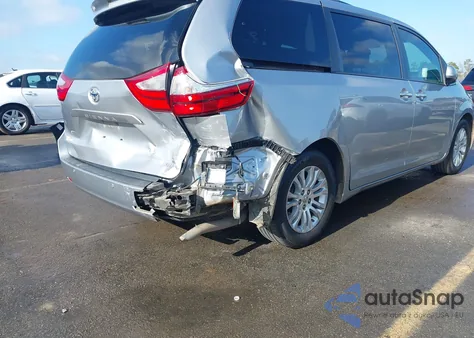 2017 Toyota Sienna Xle 8 Passenger из США, поврежденный, VIN 5TDYZ3DC9HS835523